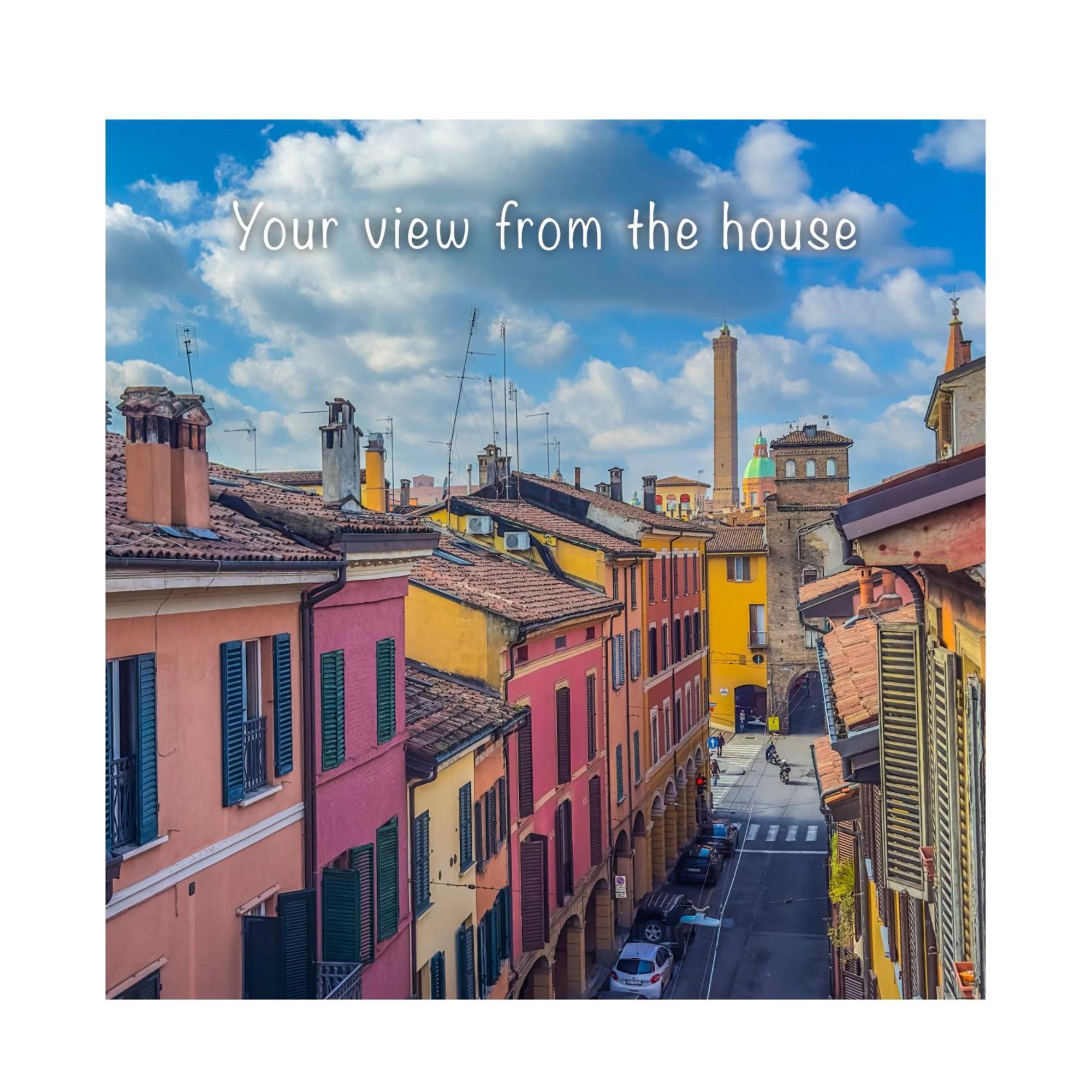 Healthy Flat Bologna - Tower Skyline View Apartment Bagian luar foto